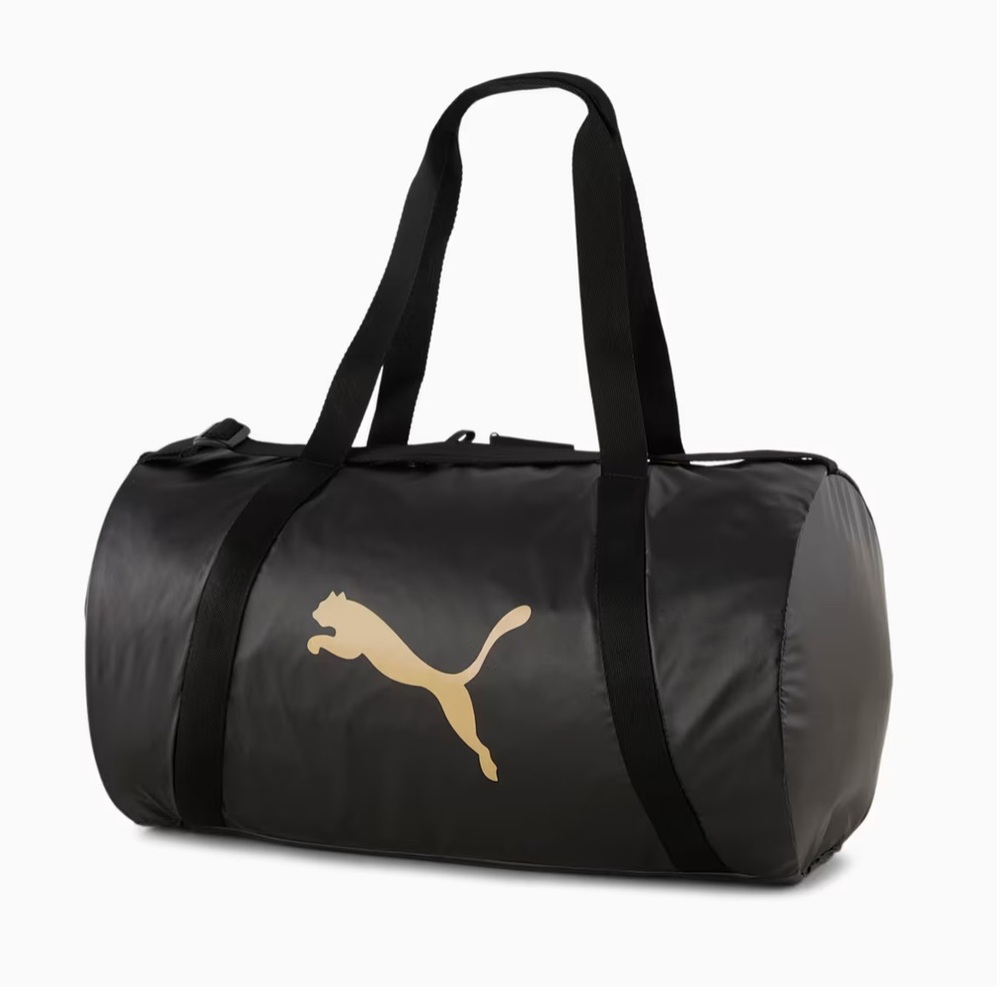 Puma Black Gold Essentials Women’s Moto Training Bag Like New